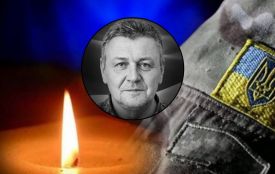 Майже 30 років служив у поліції, а потім пішов на фронт. Вінниця прощається з Геннадієм Тертичним