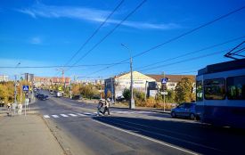 Біля Центрального мосту на Соборній з’явився новий пішохідний перехід