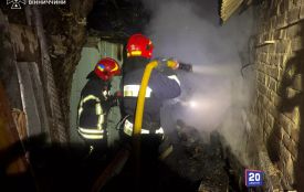 У Вінницьких Хуторах під час пожежі постраждав 70-річний чоловік