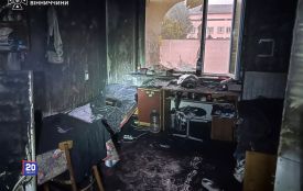 Холодильник загорівся в гуртожитку на вулиці Пирогова