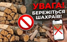 Дрова за привабливою ціною, а продавець — шахрай: на Вінниччині ошукали шістьох людей