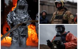 Російський удар спричинив пожежу на об’єкті критичної інфраструктури. Деталі