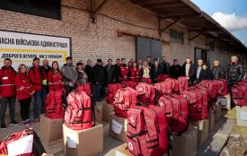 Пожежним командам у 30 громадах Вінниччини передали спорядження для порятунку людей