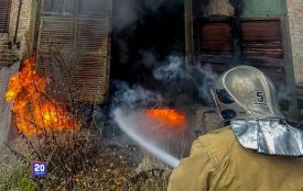 Недопалок спричинив пожежу на підприємстві у Вінниці, де загорілися автомобільні шини
