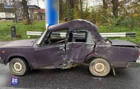 72-річний водій постраждав у ДТП з вантажівкою у Літині