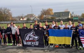 «Хамелеони» і «Вовки» зайняли весь п’єдестал на відкритому чемпіонаті Хмільника з флаг-футболу