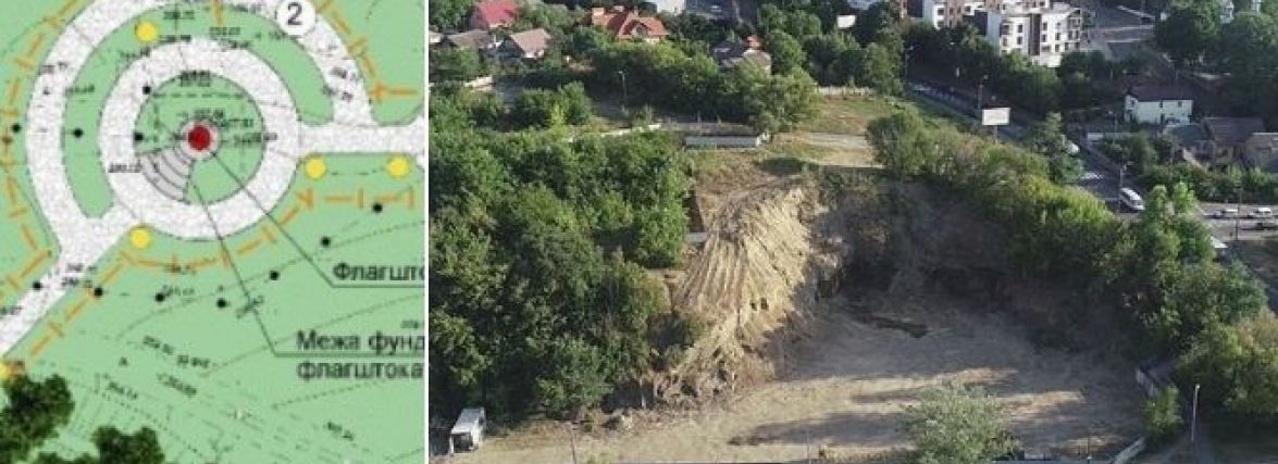 На Замковій горі буде 50-метровий флагшток із благоустроєм. Що є у планах?