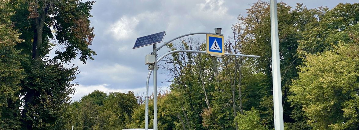 На в'їздах до Писарівки та Щіток встановлюють світлофори