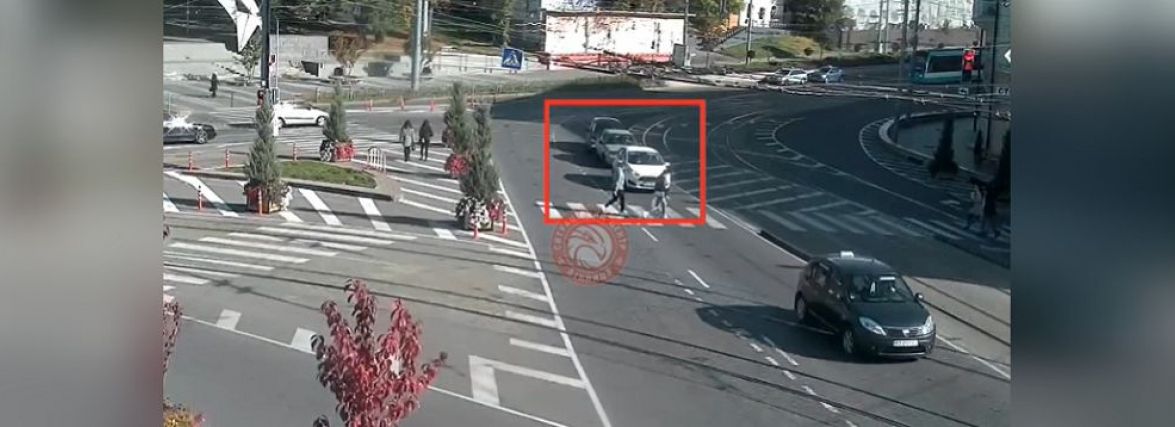 Три в ряд. На площі Гагаріна зіткнулися Peugeot, Daewoo та Ford