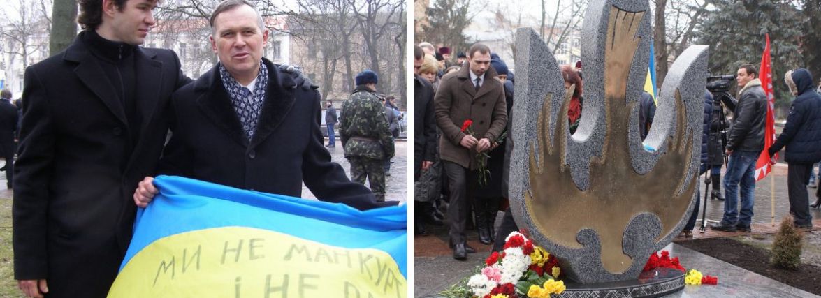«Птах не падає — летить!». Чому пам’ятний знак Героям Небесної сотні і АТО доручили створити студенту?