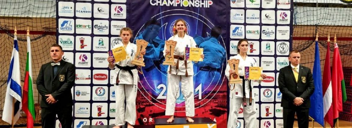Вінницька каратистка Ірина Козачковська здобула срібло на чемпіонаті Європи в Румунії