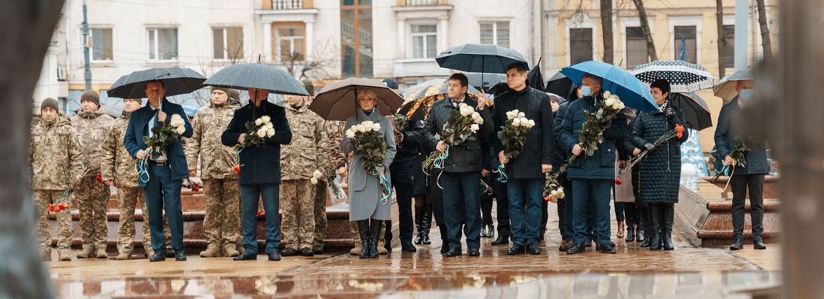 На Майдані Небесної Сотні вшанували патріотів. ФОТОРЕПОРТАЖ