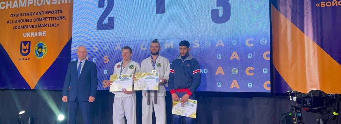 Вінничани стали чемпіонами світу з військово-спортивного багатоборства