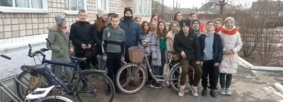 «Велосипедом до школи»: учні двох закладів Вінниччини показали, як їздять на двоколісних, і перемогли