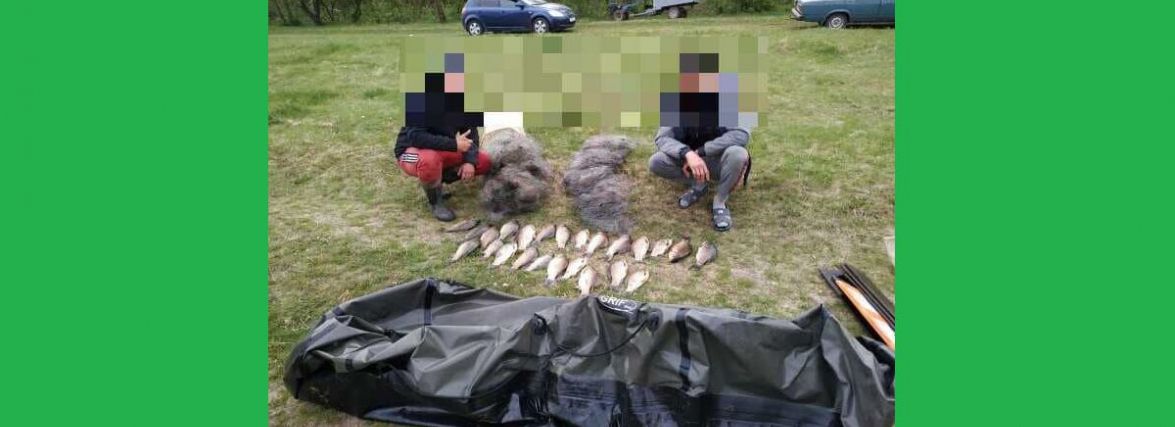 Сім кілограмів карасів — 38 тисяч гривень збитків. Як патрулі ловлять рибалок-браконьєрів