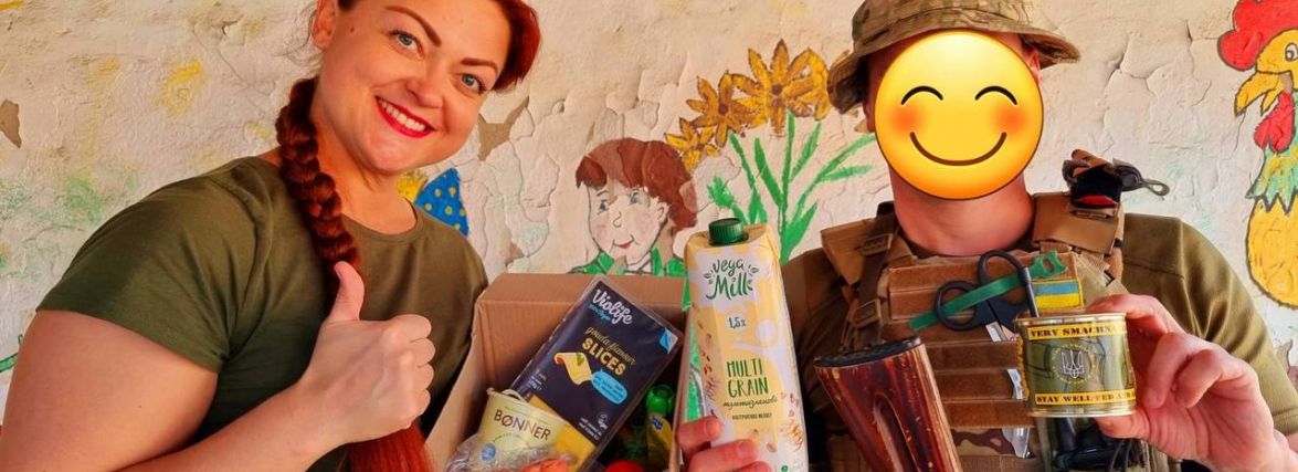 «Маємо 200 веганів на війні» Про спеціальні посилки волонтерів на фронт