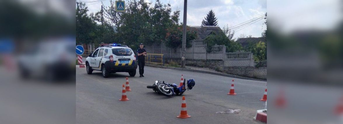 ДТП у Могилів-Подільському районі: не розминулись водії на «ВАЗі» та мотоциклі Ямаха