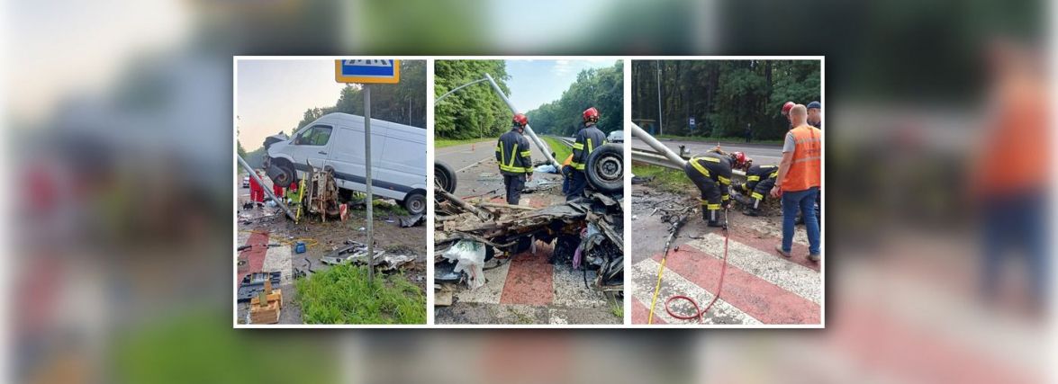 Смертельна аварія біля Сосоноки: молоде подружжя на «ВАЗ» врізалось у Sprinter