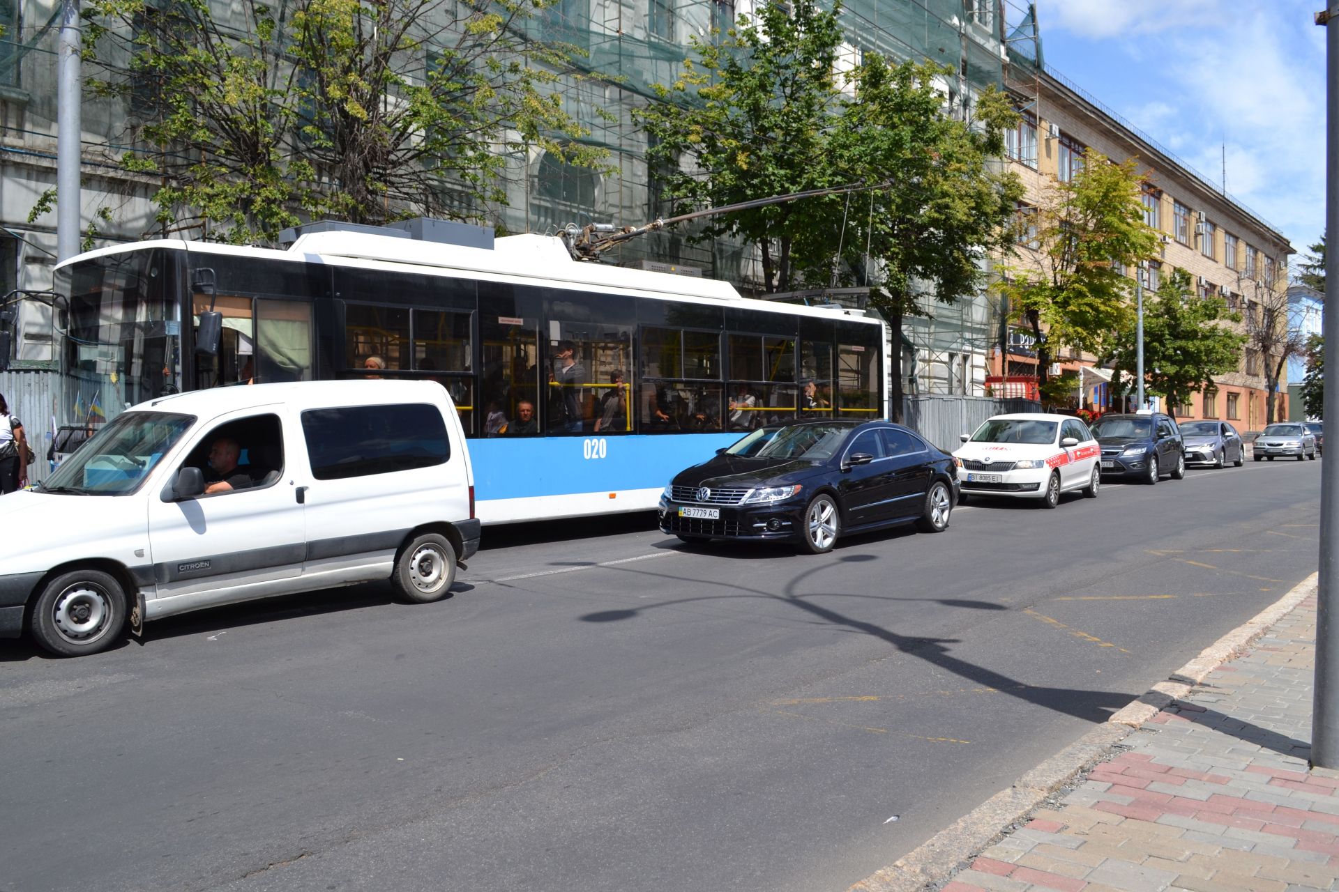 Зйомки картини спричинили затори