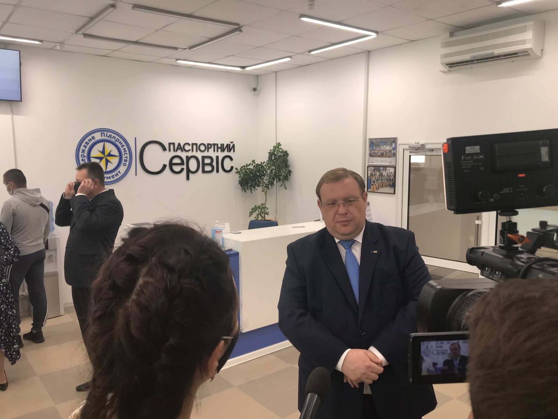 В Виннице около железнодорожного вокзала открылся новый Паспортный сервис (Фото и Видео)