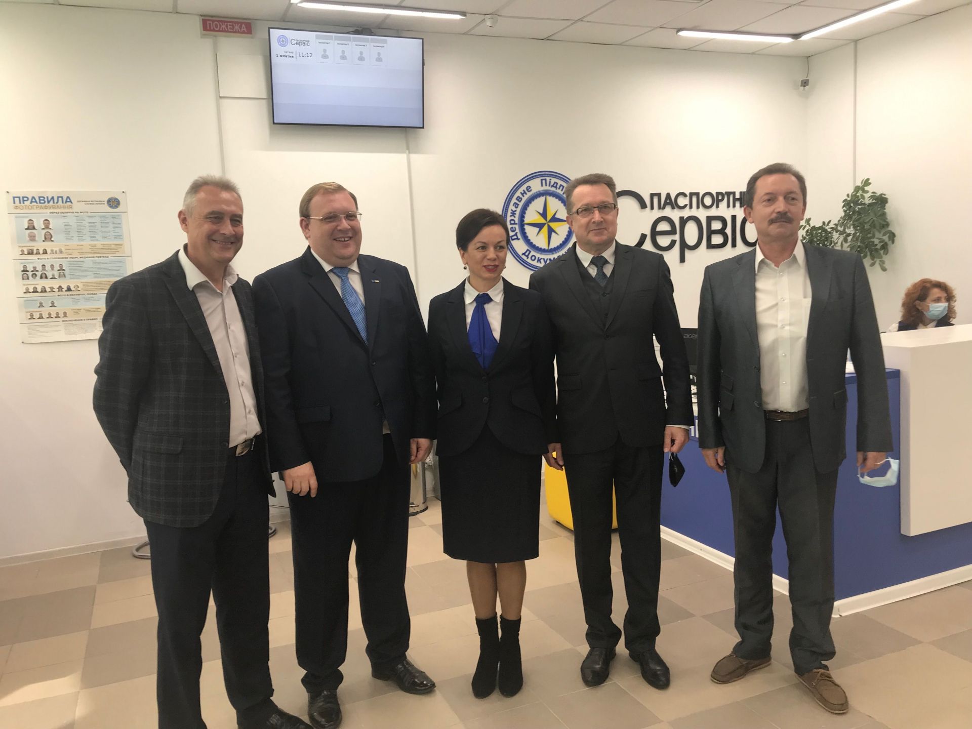 В Виннице около железнодорожного вокзала открылся новый Паспортный сервис (Фото и Видео)