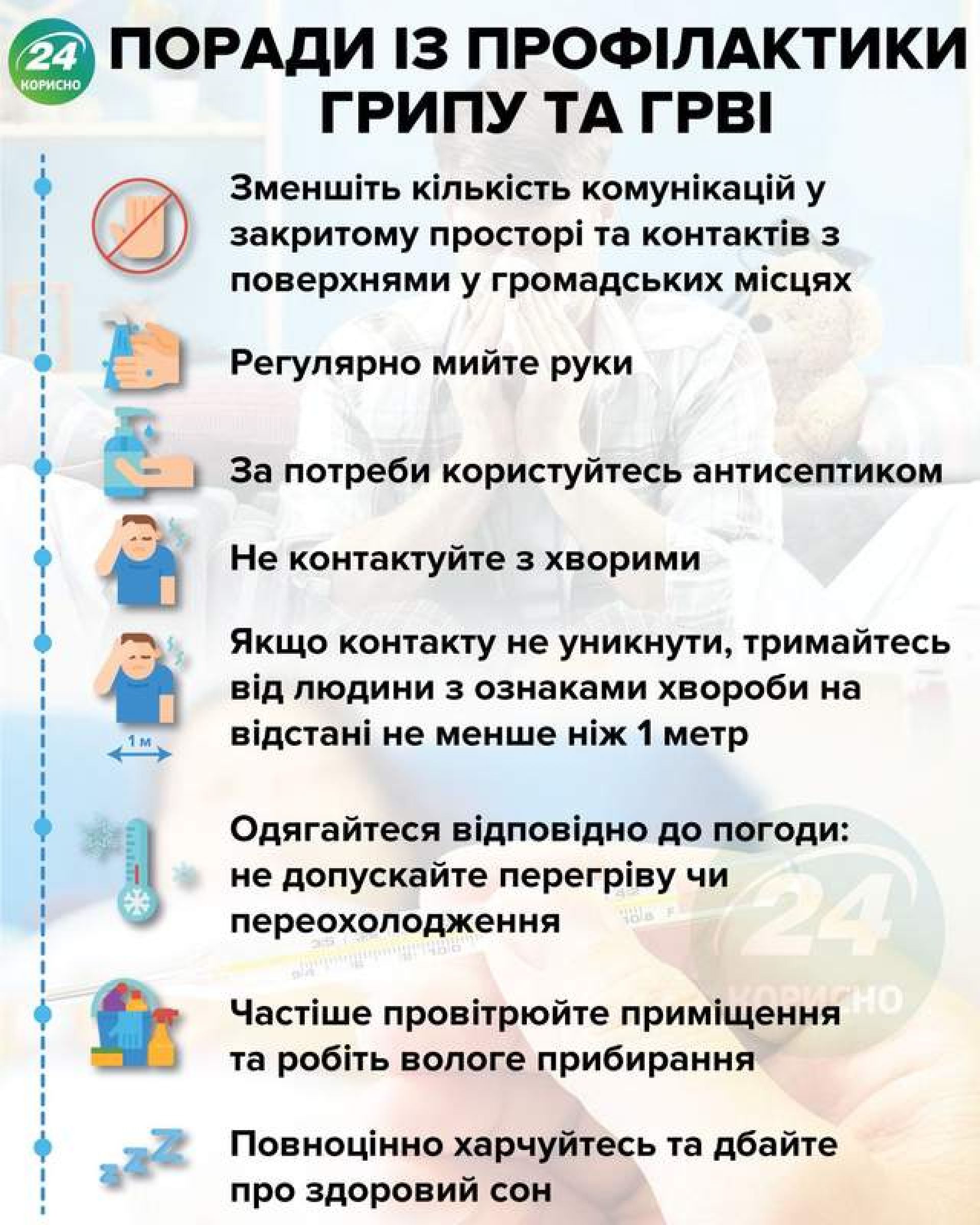 ГРВІ та грип: де у Вінницькій області найвищі рівні захворюваності : 08:10:2022 - 20 хвилин Вінниця