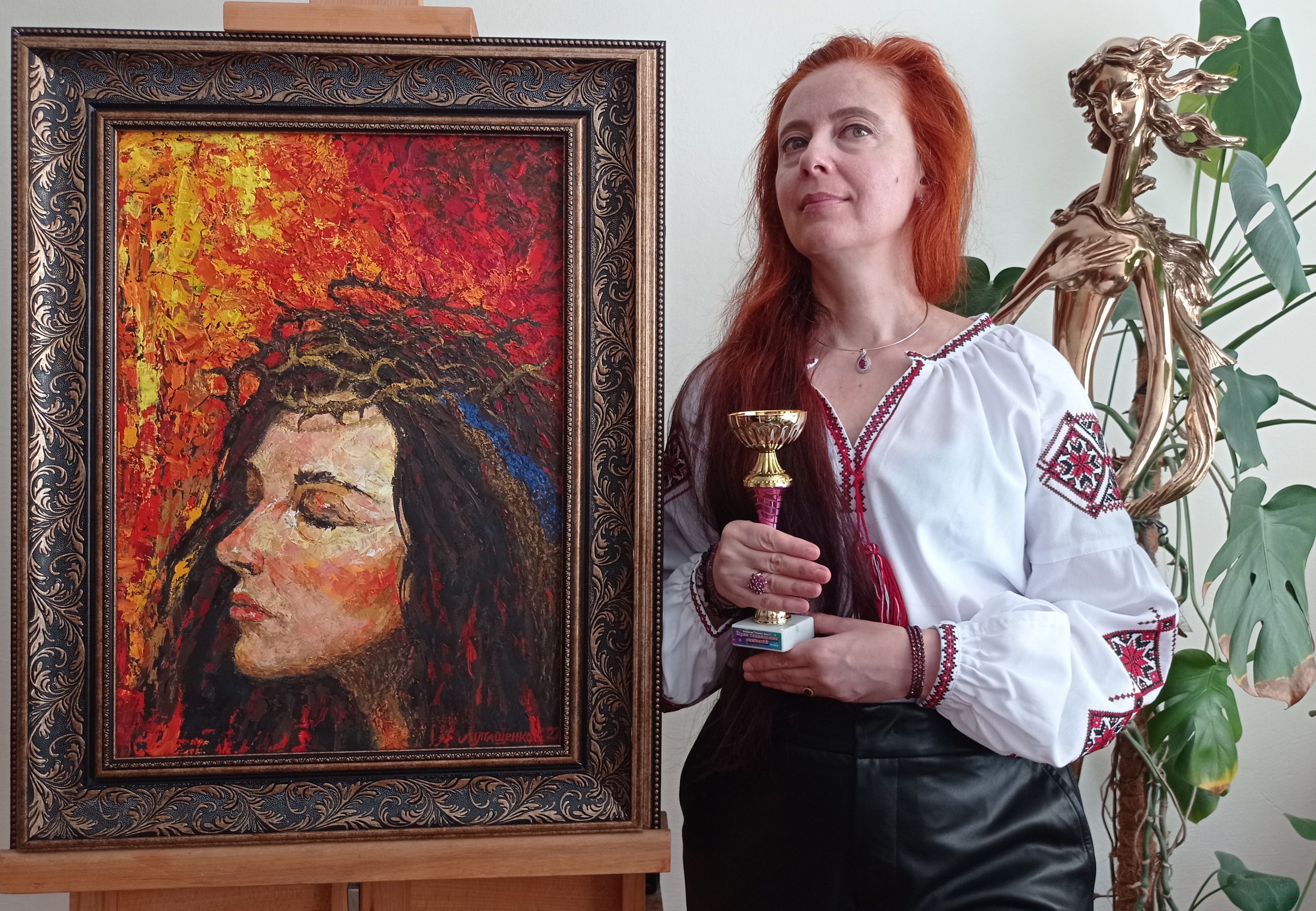 Тріумф вінницької художниці Ірини Лупащенко з патріотичним проєктом «Нескорені»