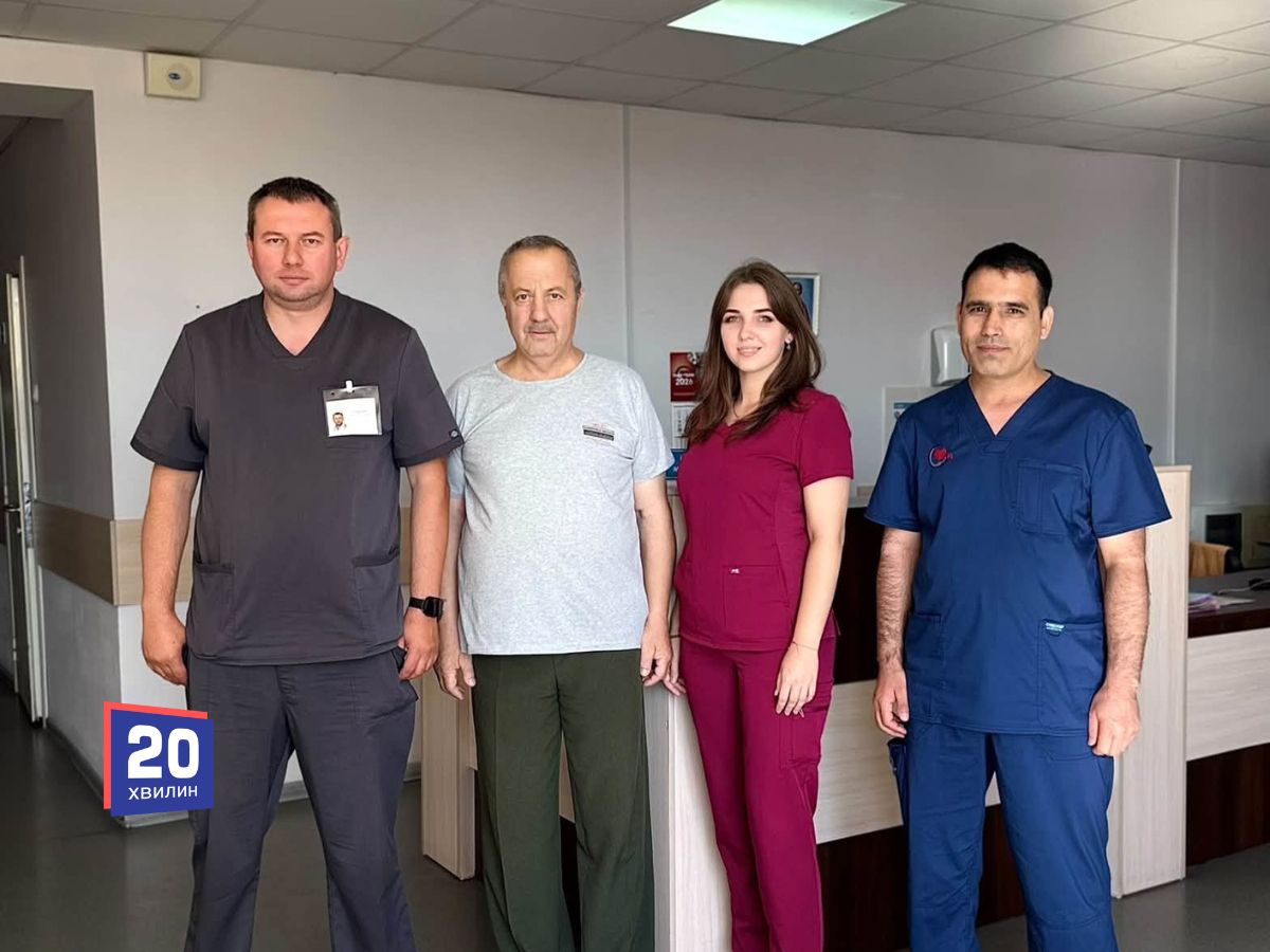 Унікальна операція вінницьких кардіохірургів врятувала життя пацієнту із задавненою аневризмою