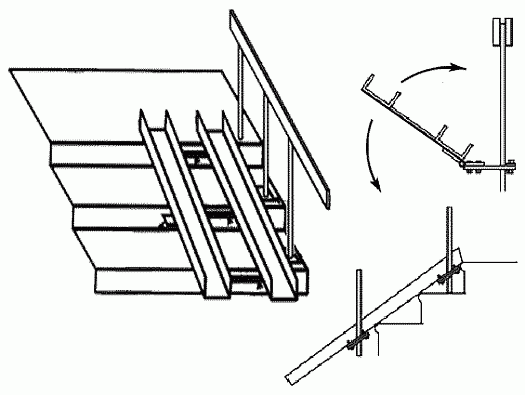 Металлические пандусы чертежи